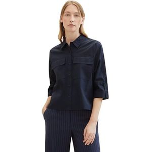 TOM TAILOR Damesblouse, 10668 - Sky Captain Blue, 36