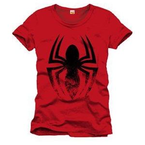 Marvel Spiderman T-shirt - bedrukt - ronde hals - korte mouwen - heren - - X-Large