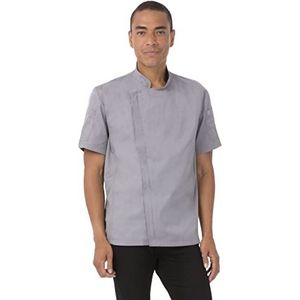 Chef Works Springfield Chef-koksjas voor heren, Grijs, XS
