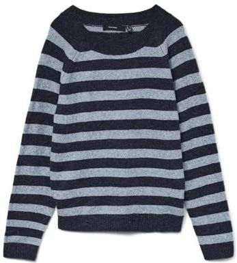 VERO MODA - VMDoffy - Trui - Marine - Gerecycled Materiaal