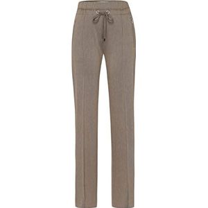 Raphaela by Brax Dames Peggy slip met trekkoord, flared broek, camel, 40K