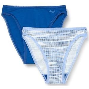 Sloggi Women's sloggi GO Tai C2P Briefs, BLUE - DARK COMBINATION, S