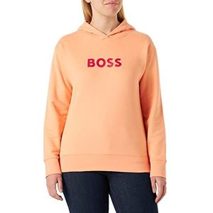 BOSS Sweatshirt voor dames, Licht/Pastel Orange833, L