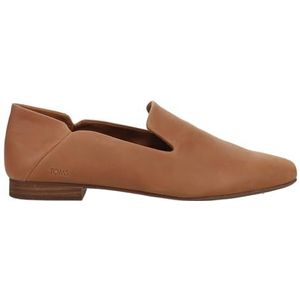 TOMS Womens Lara Slip On Flats Casual - Bruin, Bruin, 38 EU