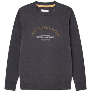 Pepe Jeans Turnpike trui voor jongens, Grijs (Thunder), 14 Jaren