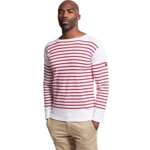 Armor Lux Zeeman ""Amiral"" voor heren, Wit/Braise, M