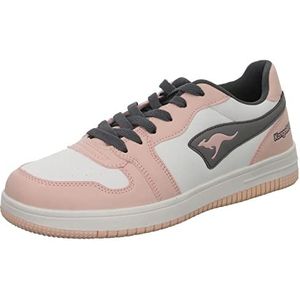 KangaROOS Unisex K-Watch Board sneakers, Frost Pink White, 39 EU