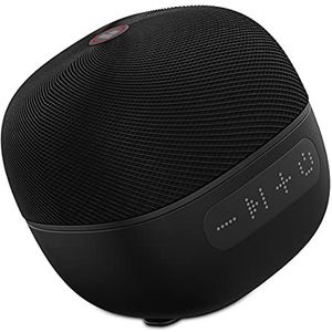 Hama Bluetooth luidspreker Cube 2.0 draagbaar (compacte, kleine Bluetooth-box, mono muziekbox, 10 uur speeltijd, AUX, handsfree, 4 W, True Wireless Stereo, lichtgewicht luidsprekerdesign) zwart