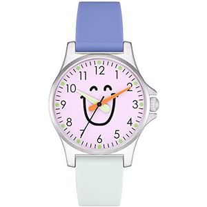 Cool Time Kids polshorloge met kunststof armband, blauw/groen, Eén maat, modern