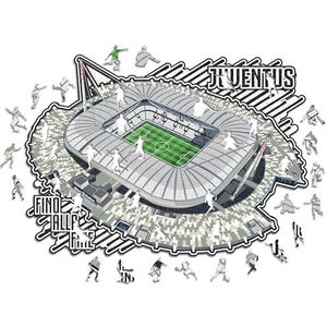 Iconic Puzzles, Houten puzzel unisex volwassenen, meerkleurig, large