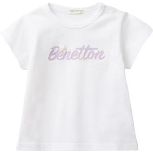 United Colors of Benetton T-shirt, Wit, 56 cm