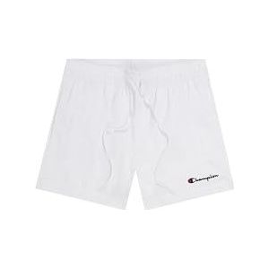 Champion Legacy Icons Strandshorts - Crinkle Taslon Small Script Logo Brief Shorts, Wit, S Heren SS24, Wit, S