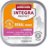 animonda Integra Protect Nieren Katten, natvoer bij nierinsufficiëntie, met varken, 16 x 100 g