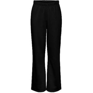 Bestseller A/S Pcchilli Hw Wide Sweat Pants Noos Bc broek voor dames, zwart, S