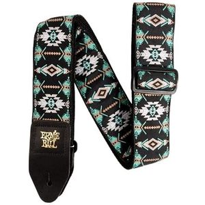 Ernie Ball Southwestern Turquoise Jacquard Strap