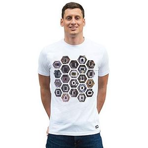 copa Hexagon Stadion T-shirt met ronde hals voor heren