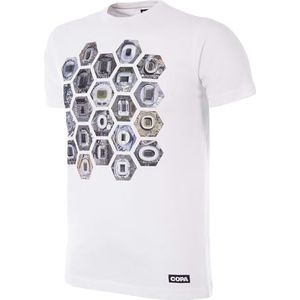 copa Hexagon Stadion T-shirt met ronde hals voor heren