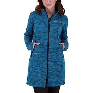 Deproc Active Elmsdal Long II Lichte softshelljas voor dames, korte jas, windstopper, softshelljas, overgangsjas, turquoise, 48