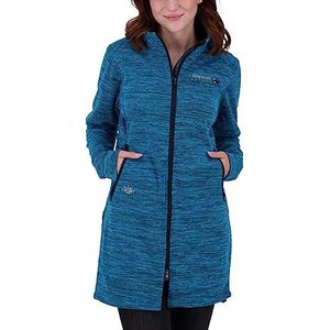 Deproc Active Elmsdal Long II Lichte softshelljas voor dames, korte jas, windstopper, softshelljas, overgangsjas, turquoise, 44