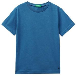United Colors of Benetton T-shirt voor kinderen en jongeren, bluette 3m6, 1 jaar