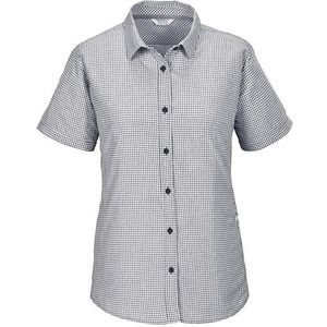 killtec dames Functionele blouse met korte mouwen KOS 43 WMN WVN SHRT, nachtblau, 36, 42789-000