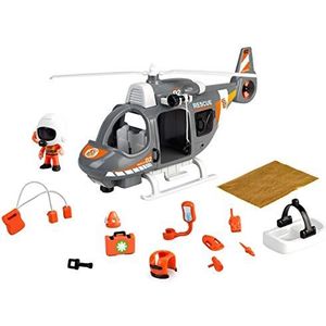 Pinypon Action - Reddingshelikopter met 1 figuur met accessoires, meisjes van 4 tot 8 jaar (Famosa 700015350)