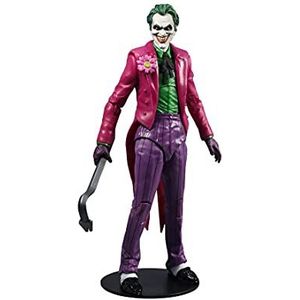 McFarlane Speelgoed, DC Multiverse 7"" The Joker (Death in the Family) actiefiguur, verzamelobject DC Barman Three Joker stripfiguur met standaardbasis en unieke verzamelbare karakterkaart - vanaf 12