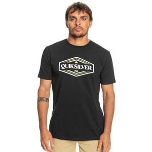 Quiksilver Heren T-shirt, Zwart, M