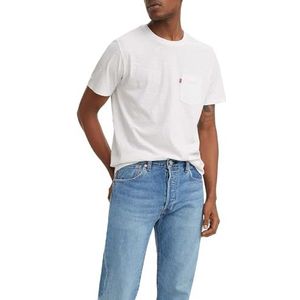 Levi's Ss Classic Pocket Tee Sweater voor heren, wit., S