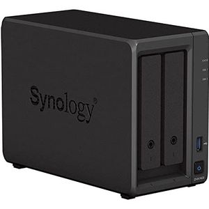 Synology Deep Learning NVR DVA1622 met 2 bays zwart
