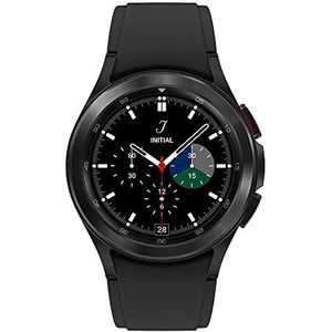 Samsung Galaxy Watch4 Classic 4G, 42 mm, zwart, smartwatch, draaibare ring, gezondheid, wellness, sport, BMI, ECG, Franse versie