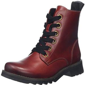 Fly London Ragi539fly enkellaars voor dames, Rood, 9 UK