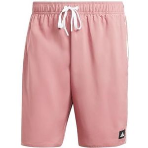 adidas Sportswear 3-Stripes CLX Zwemshort - Heren - Rood- XS