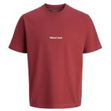 JACK & JONES Jornorrebro Emb Tee Ss Cn Noos Jnr, Tibetaans rood., 176