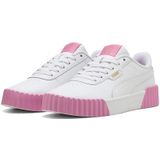 PUMA Carina 3.0 sneakers voor Dames, Roze/Wit/Goud, Maat 35,5
