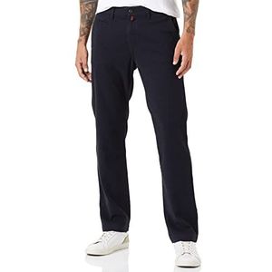 Pierre Cardin Lyon Chino Voyage broek voor heren, blauw (65)., 31W / 34L