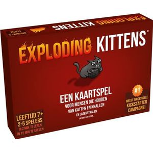 Exploding Kittens Originele Editie - Nederlandstalig Basis Kaartspel