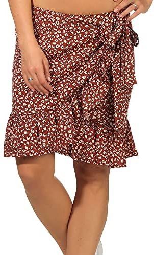 ONLY Onlolivia damesrok, korte rok, rood, XS