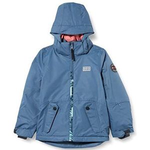 Lego Wear Lego Wear Tec Ski/snowboardjas voor meisjes, winterjack Cool Serie 100% waterdicht, winddicht, ademend, warm jack, donkerblauw, 104 cm