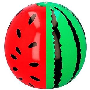Boland 52078 - Opblaasbare watermeloen, 35 cm, waterspeelgoed, decoratie, feestversiering voor zwembad, zomerfeest en themafeest