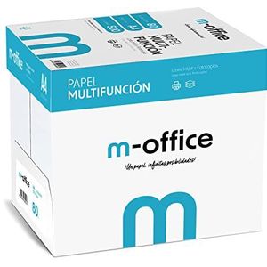 A4-papier, 80 g, verpakking met 250 vellen, multifunctioneel papier voor inkjet- en laserprinters, A4-vellen, 210 x 297 mm, ideaal voor kantoor en thuis, m-kantoor (2500 vellen)