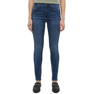 MUSTANG Dames Mia Jeggings Jeans, middenblauw 702, 27W x 34L
