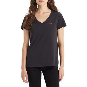 Levi's Perfect V-Neck T-shirt Vrouwen, Caviar, XL