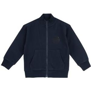 Chicco Licht sweatshirt met ritssluiting en lange mouwen, Donkerblauw, 9 mesi