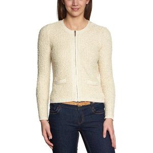 ESPRIT Collection Gebreid damesjack, Beige (276 Beach Beige), 36