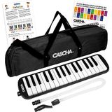 CASCHA Melodica Black (incl. koffer en mondstuk)