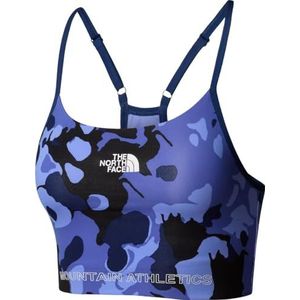 The North Face Mountain Athletics Flex Light Aop Sportbeha voor dames Virtual Blue Light Show XL