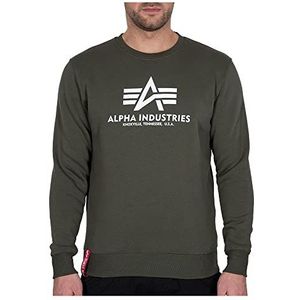 Alpha Industries Basic Sweatshirt voor heren Dark Olive