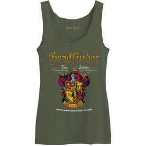 Harry Potter tanktop voor dames, Kaki, XL