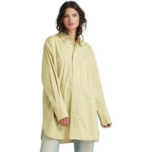 G-STAR RAW Oversized BF WMN Shirt, Groen (Leek Green D22492-D308-D613), S, groen (Leek Green D22492-d308-d613), S